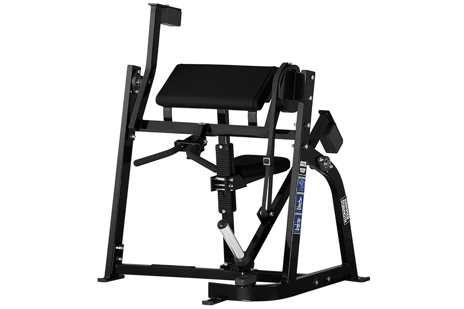 Hammer Strength Plate-Loaded Seated Biceps Machine