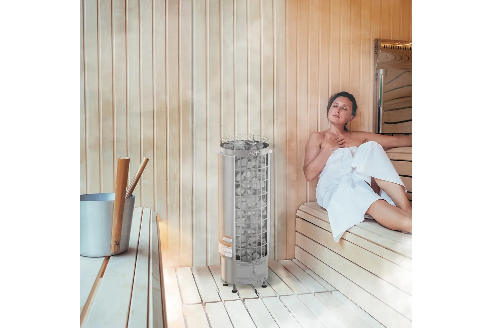 Harvia Cilindro Electric Sauna Heater (Built-In Dial Controls) - Image 20