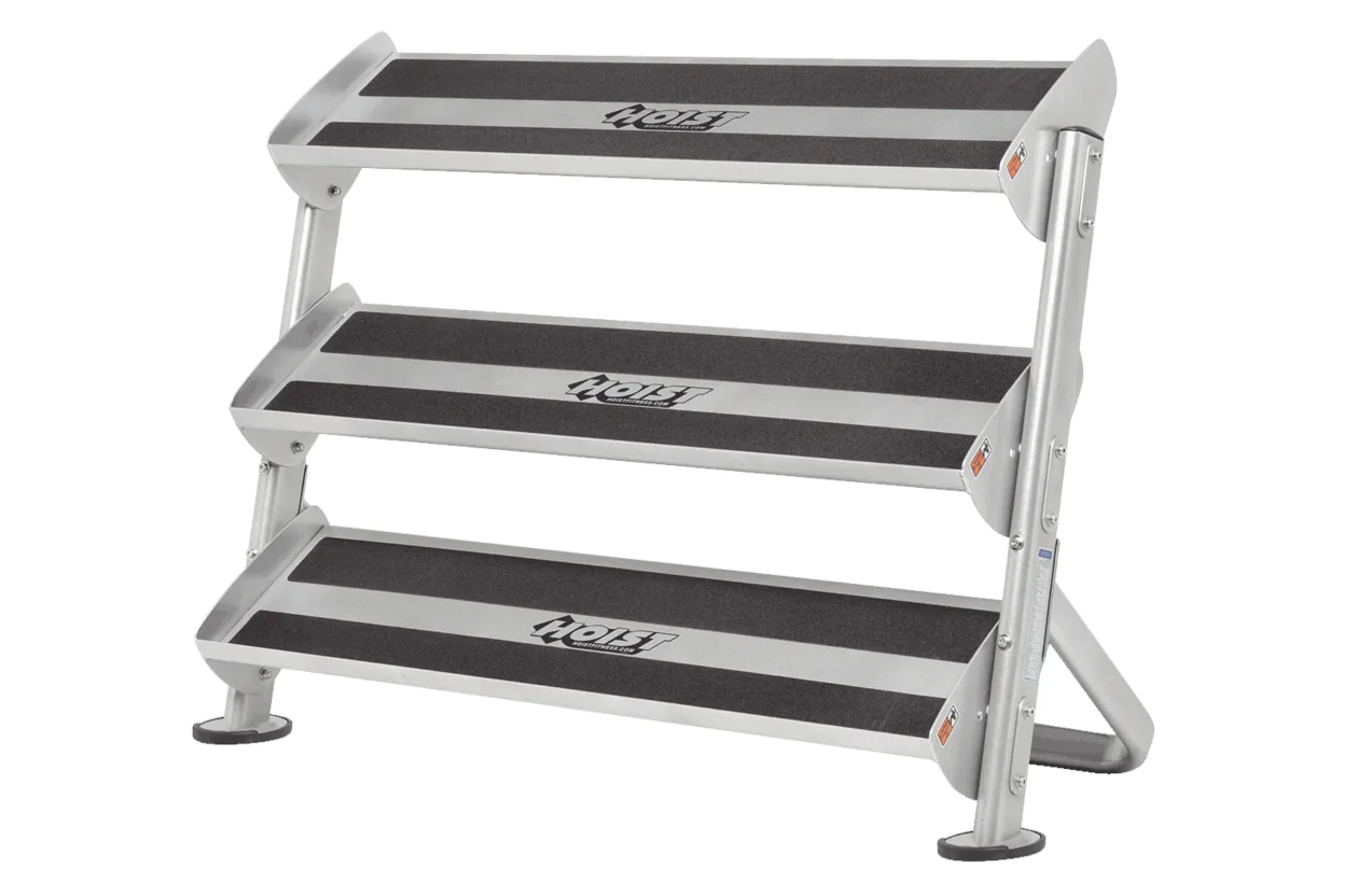 Hoist 48" 2-Tier 12+ Pair Dumbbell Rack w/ Optional 3rd Tier (HF-5461-OPT-48) - Image 7