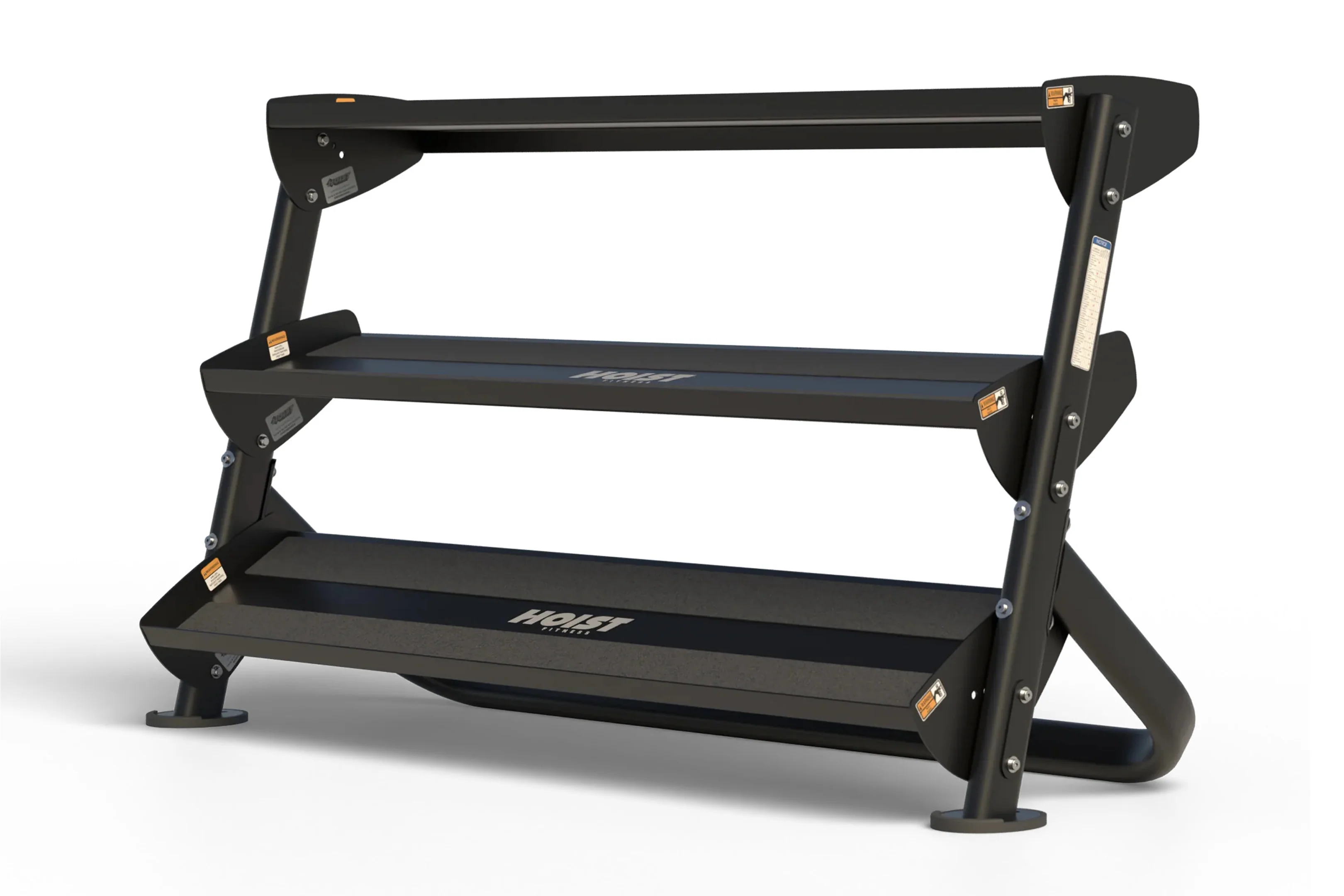 Hoist 60" 2-Tier Dumbbell Rack w/ Optional 3rd Tier (HF-5461-60) - Image 5