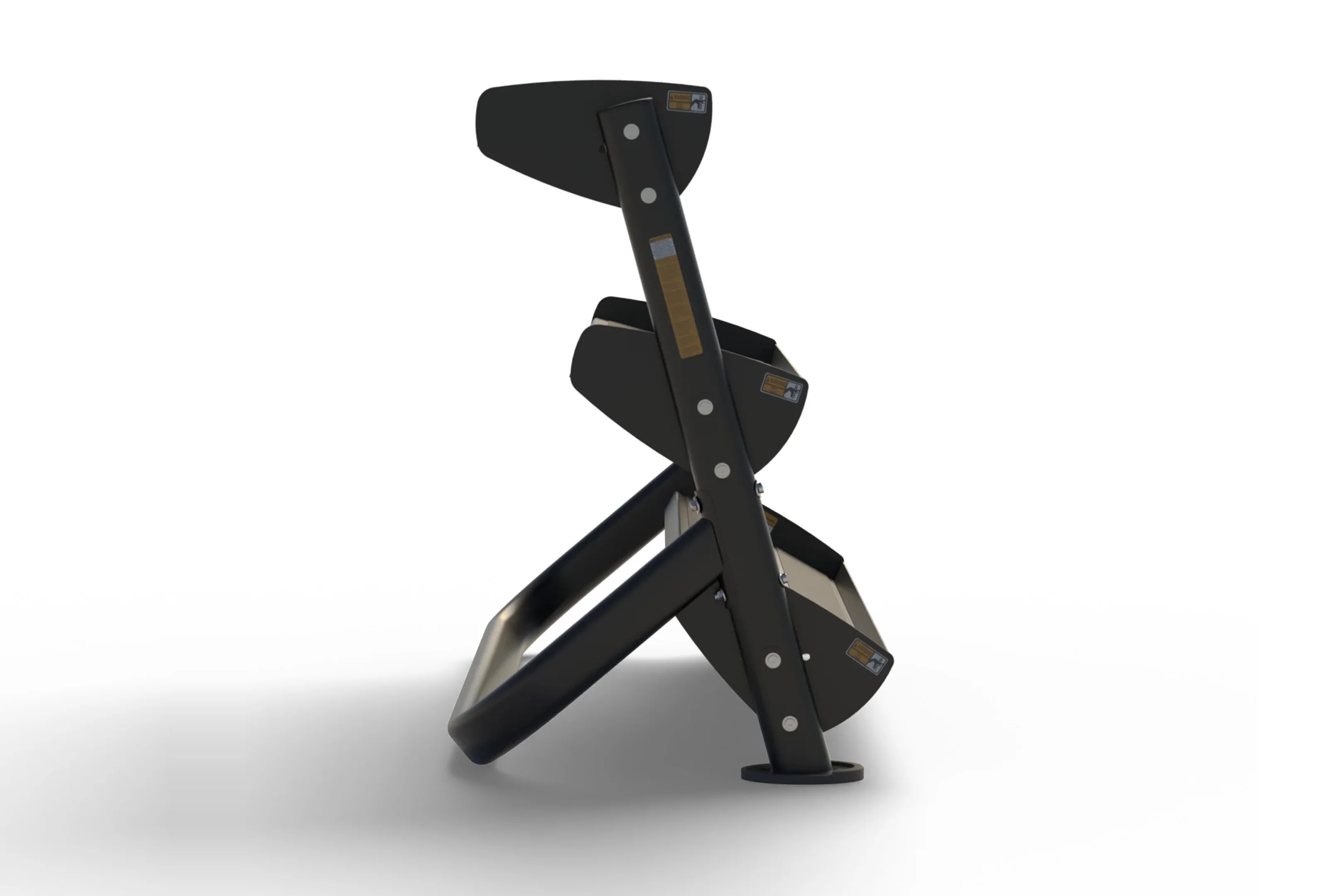 Hoist 60" 2-Tier Dumbbell Rack w/ Optional 3rd Tier (HF-5461-60) - Image 8