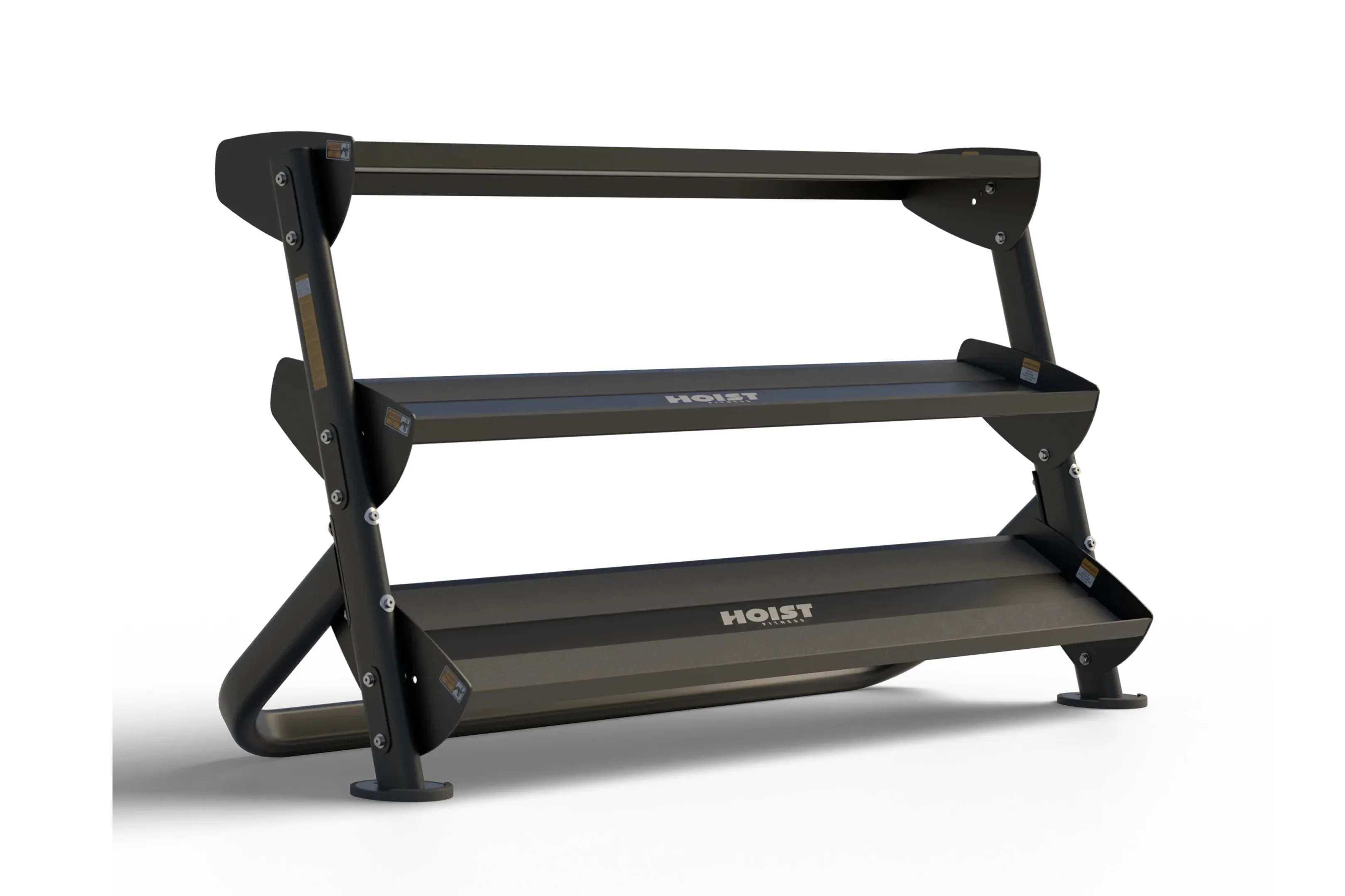 Hoist 60" Dumbbell Rack w/ Optional 3rd Tier (HF-5461-OPT-60) - Image 3