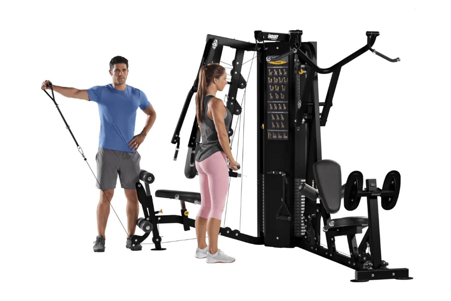 Hoist 2-Stack Multi Gym (H2200) - Image 9