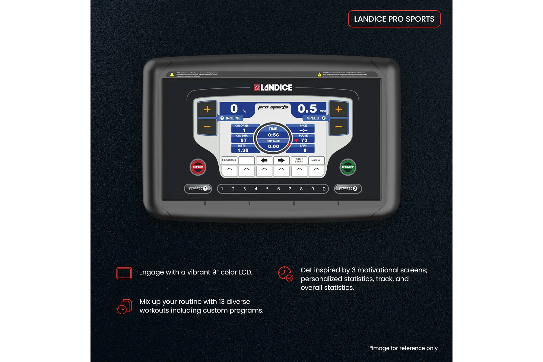 Landice L10 Club Treadmill - Image 10