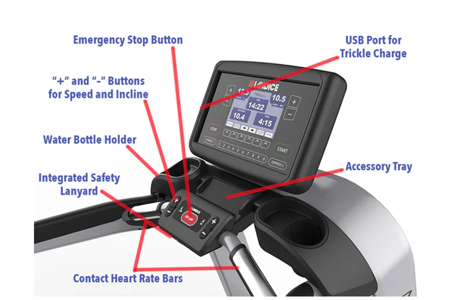 Landice L10 Club Treadmill - Image 4