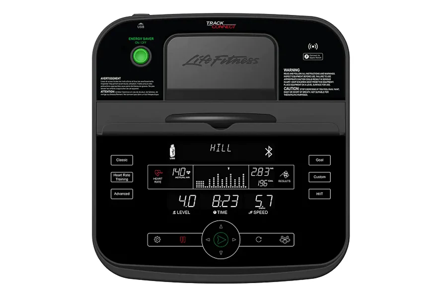 Life Fitness C3 Lifecycle Upright Exercise Bike - Image 5