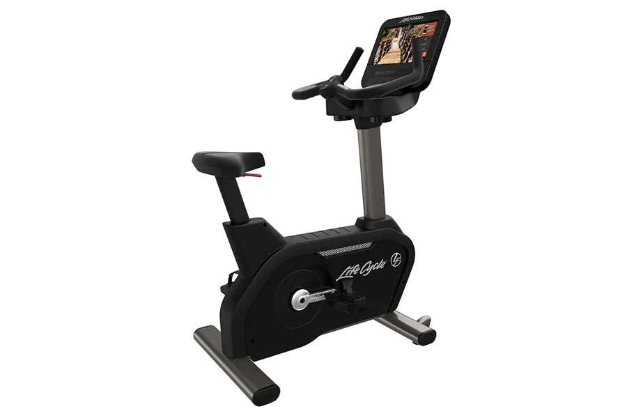Life Fitness Club Series + (Plus) Upright Lifecycle Bike w/ SE3 Console (DEMO) (🧨JULY 4th SALE)