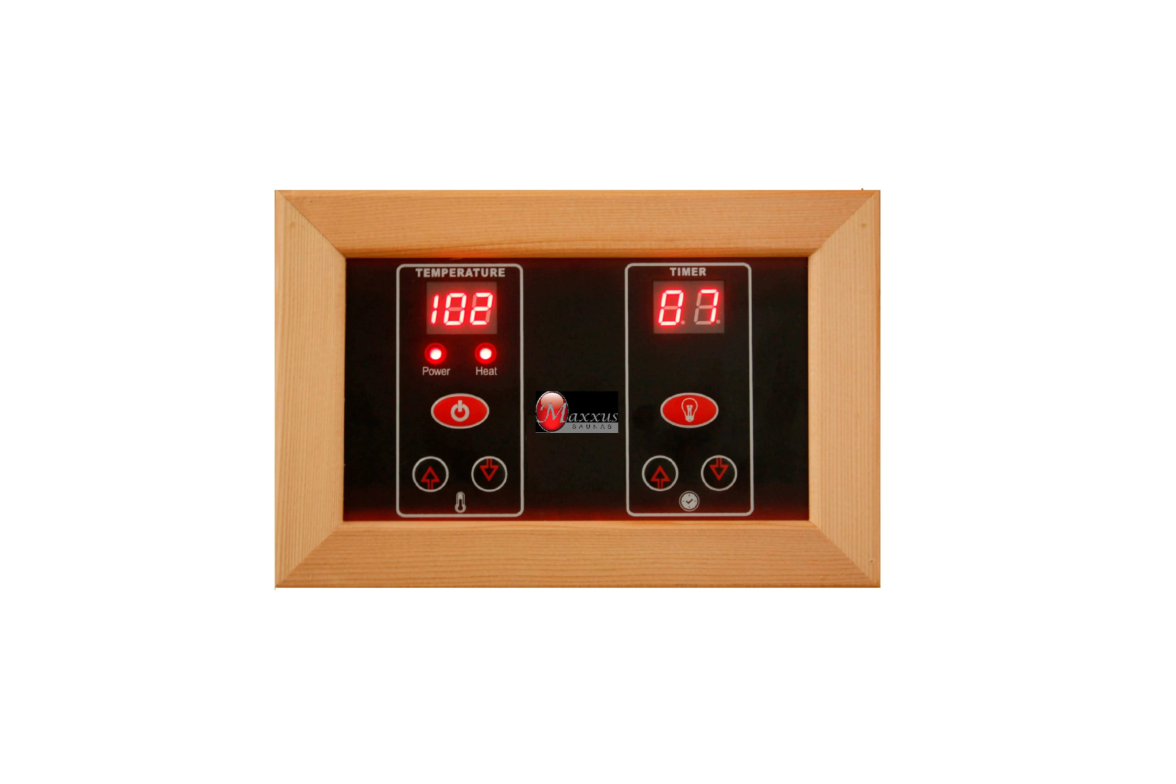 Maxxus 3-Person Corner Low EMF FAR Infrared Indoor Sauna - Image 17