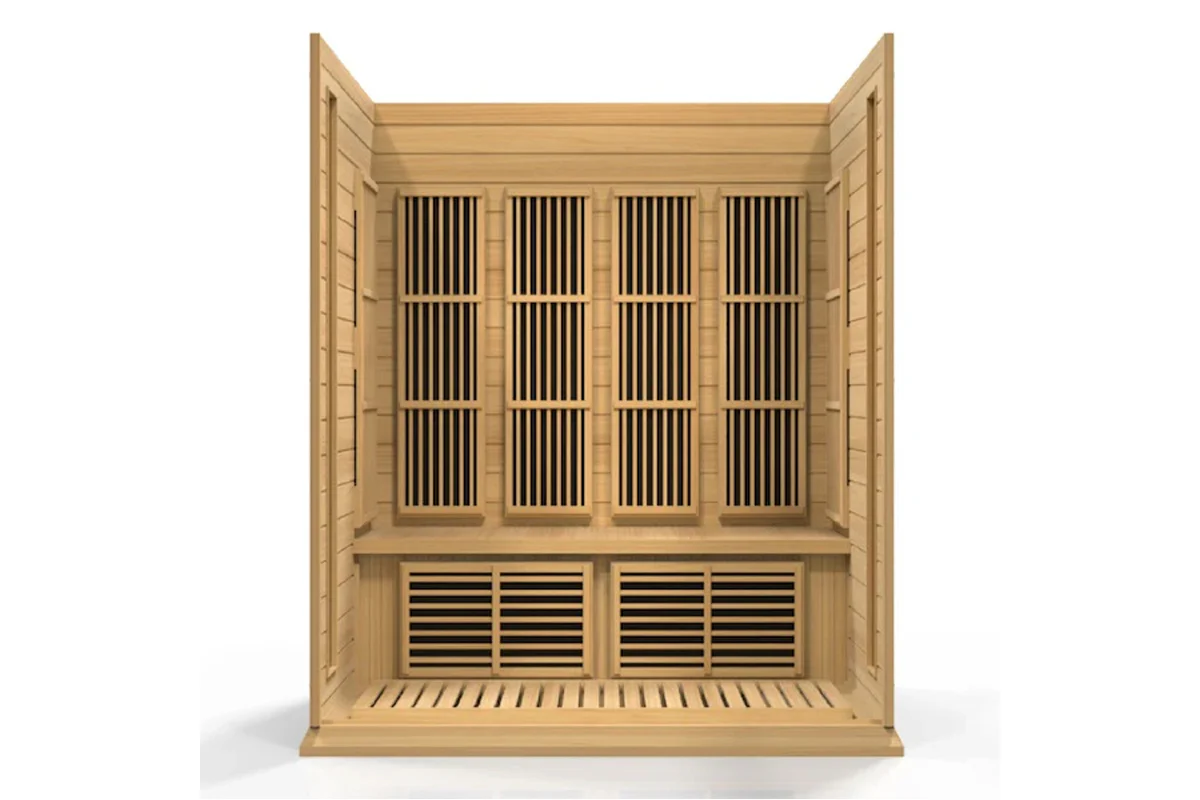 Maxxus 4-Person Low EMF FAR Infrared Sauna (Cedar or Hemlock) - Image 5