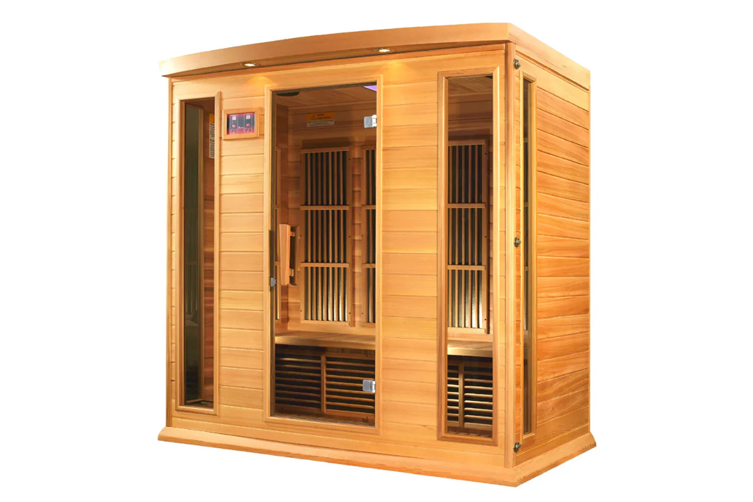 Maxxus "Montilemar Edition" 3-Person Near Zero EMF FAR Infrared Sauna - Image 4