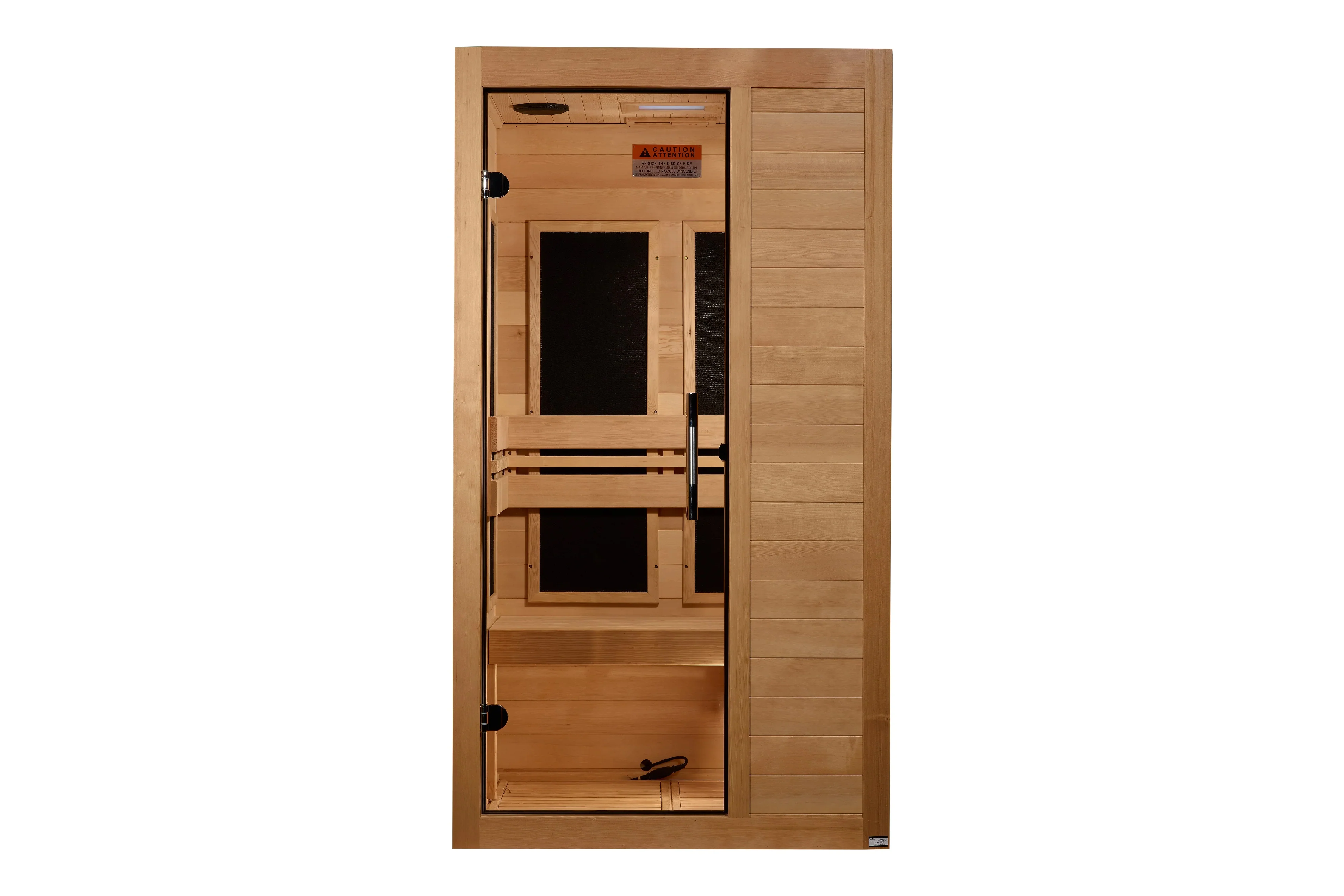 Maxxus S-Line 1-2 Person Ultra Low EMF FAR Infrared Sauna - Image 2
