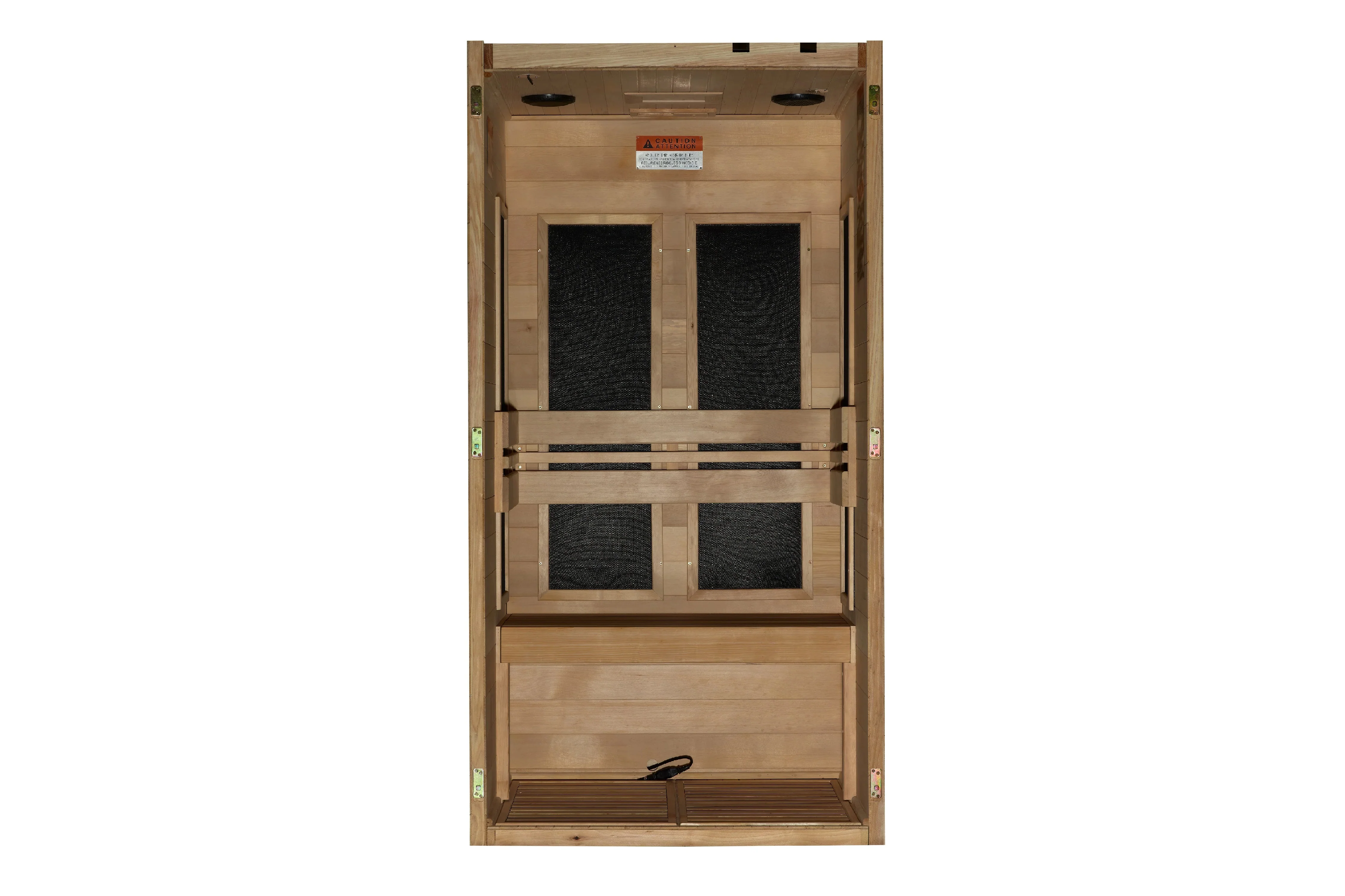 Maxxus S-Line 1-2 Person Ultra Low EMF FAR Infrared Sauna - Image 4
