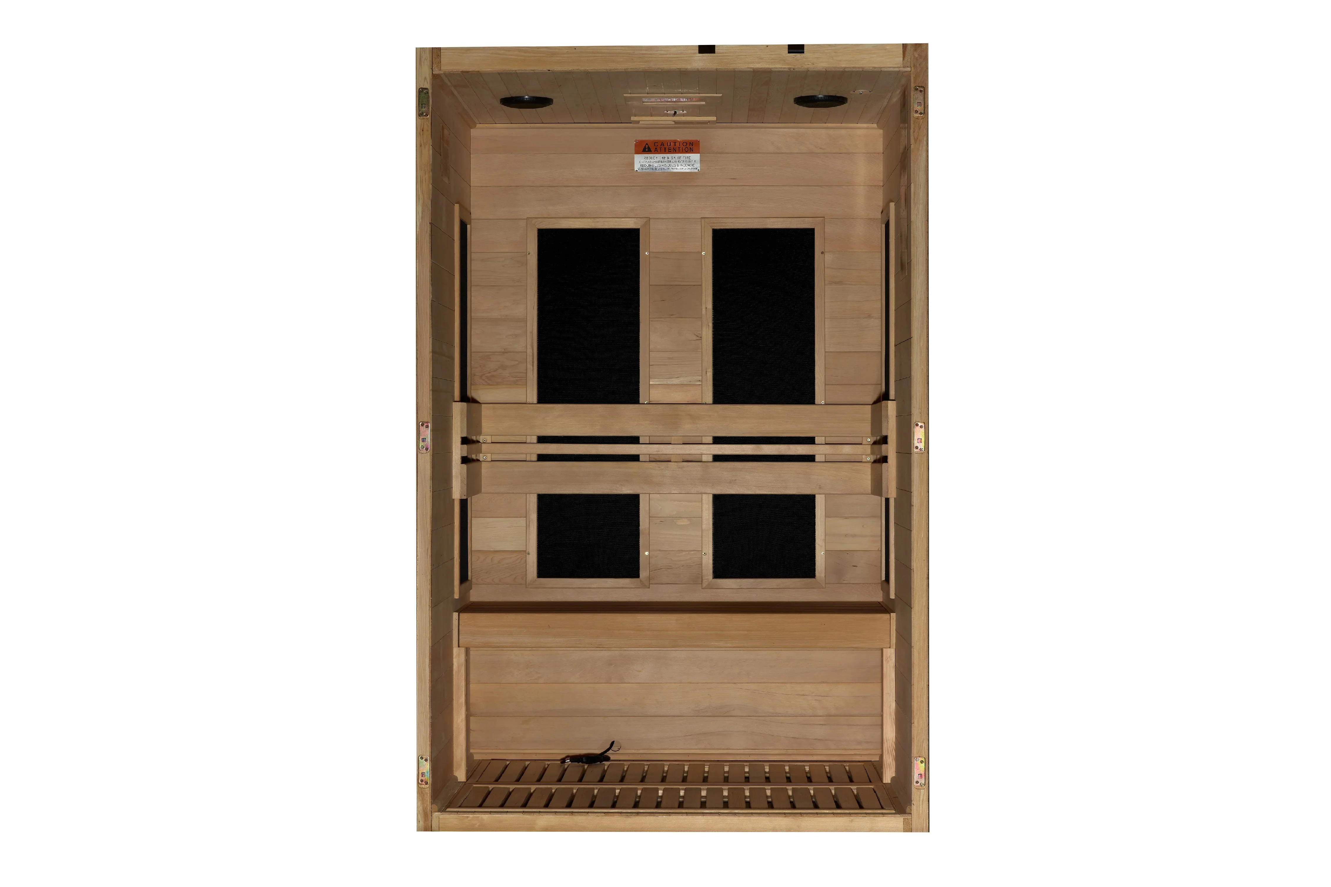 Maxxus S-Line 2-Person Ultra Low EMF FAR Infrared Sauna - Image 4