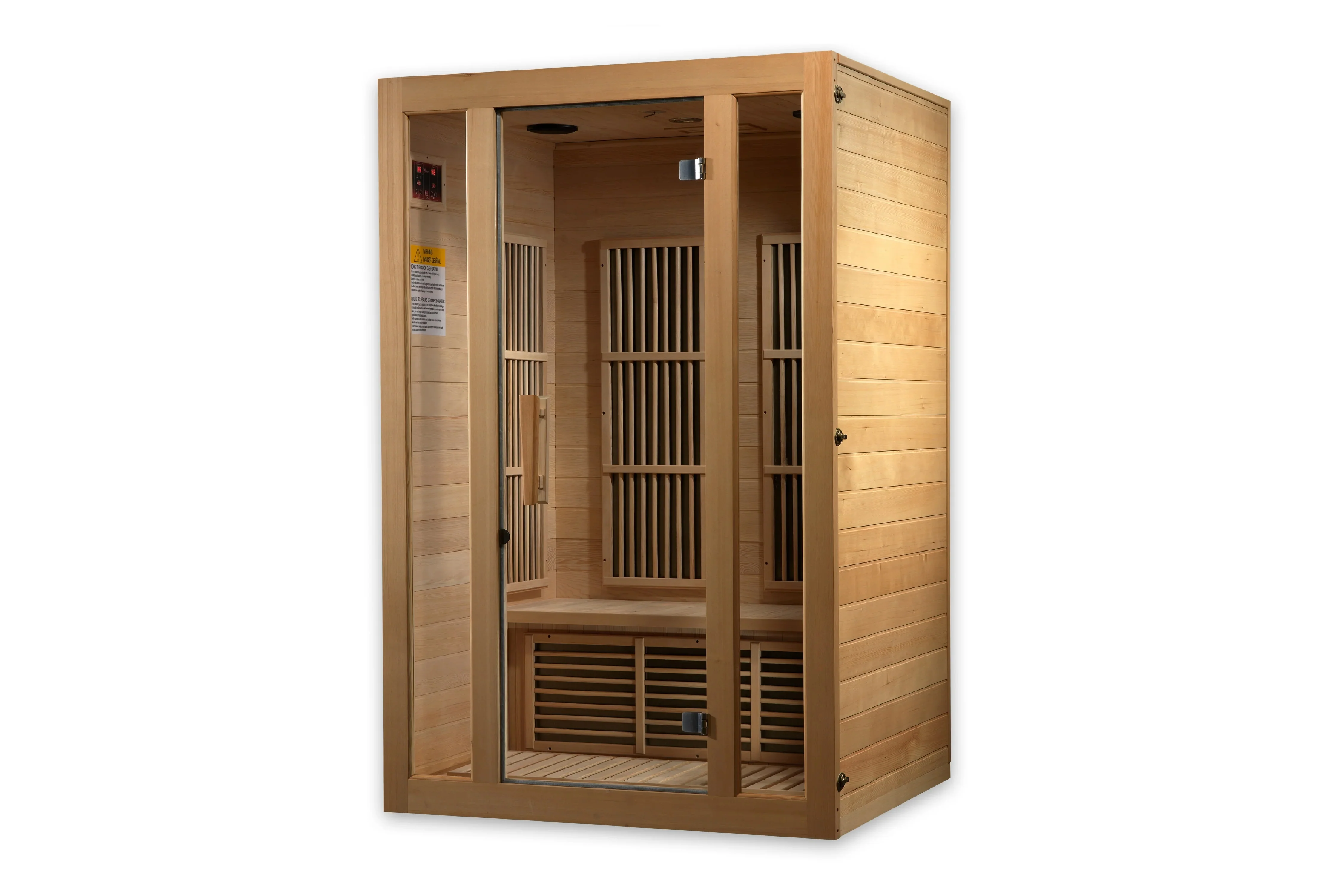 Maxxus "Seattle" 2-Person Low EMF Far-Infrared Indoor Sauna - Image 4