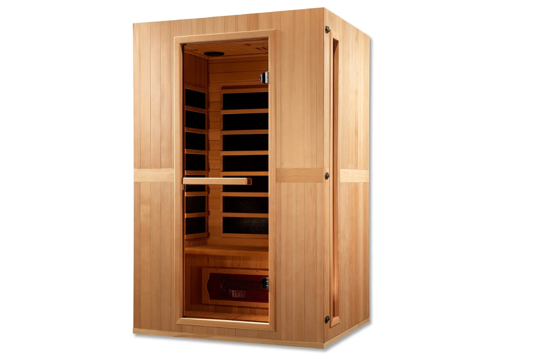 Maxxus "Serenity" 2-Person Low EMF FAR Infrared Sauna (Canadian Hemlock) - Image 3