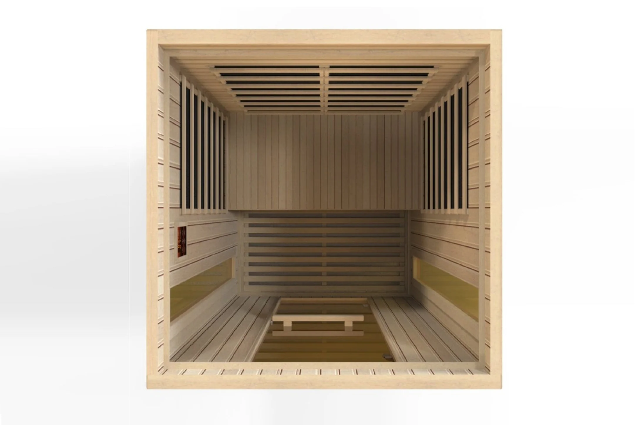 Maxxus "Serenity" 2-Person Low EMF FAR Infrared Sauna (Canadian Hemlock) - Image 6