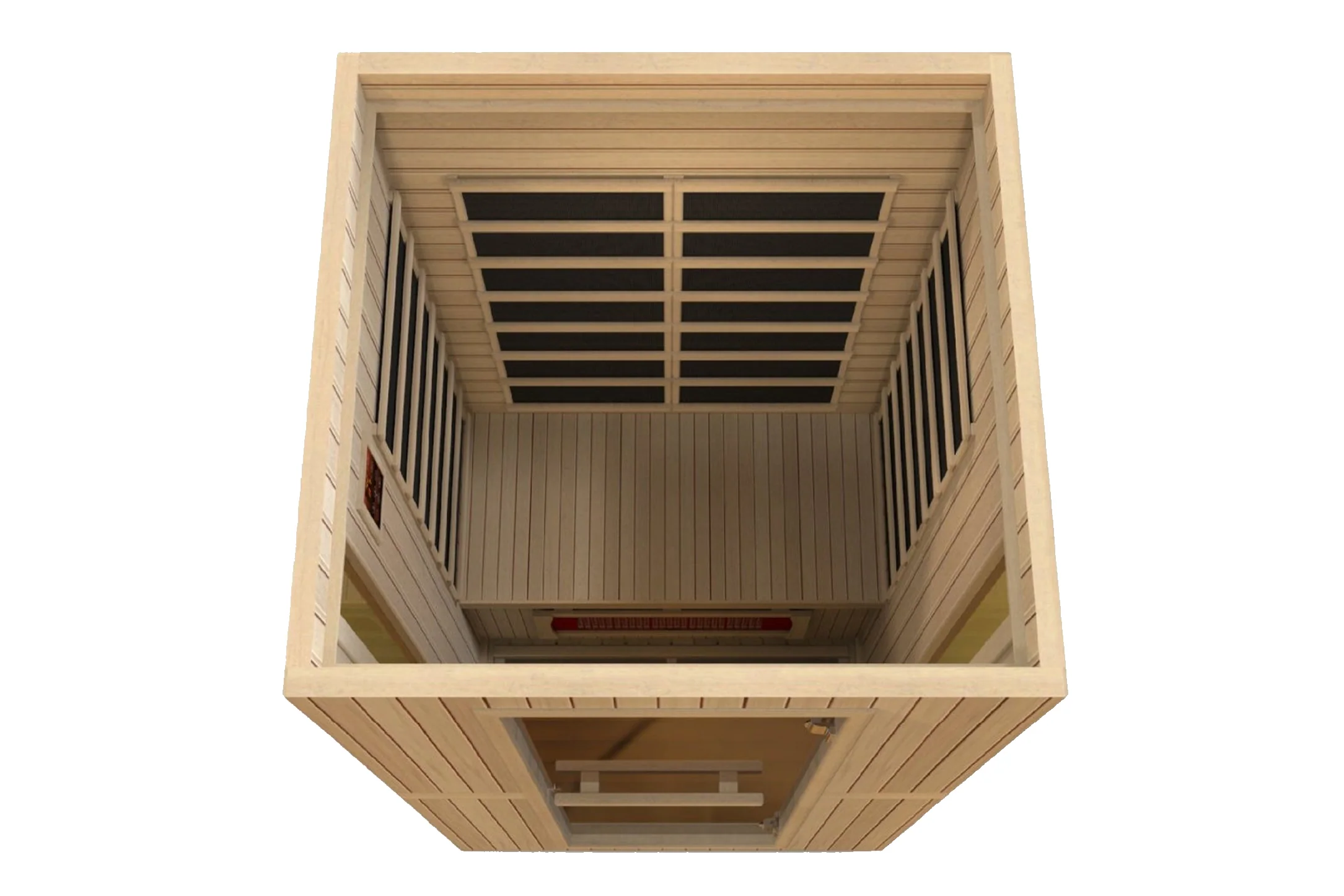 Maxxus "Serenity" 2-Person Low EMF FAR Infrared Sauna (Canadian Hemlock) - Image 7