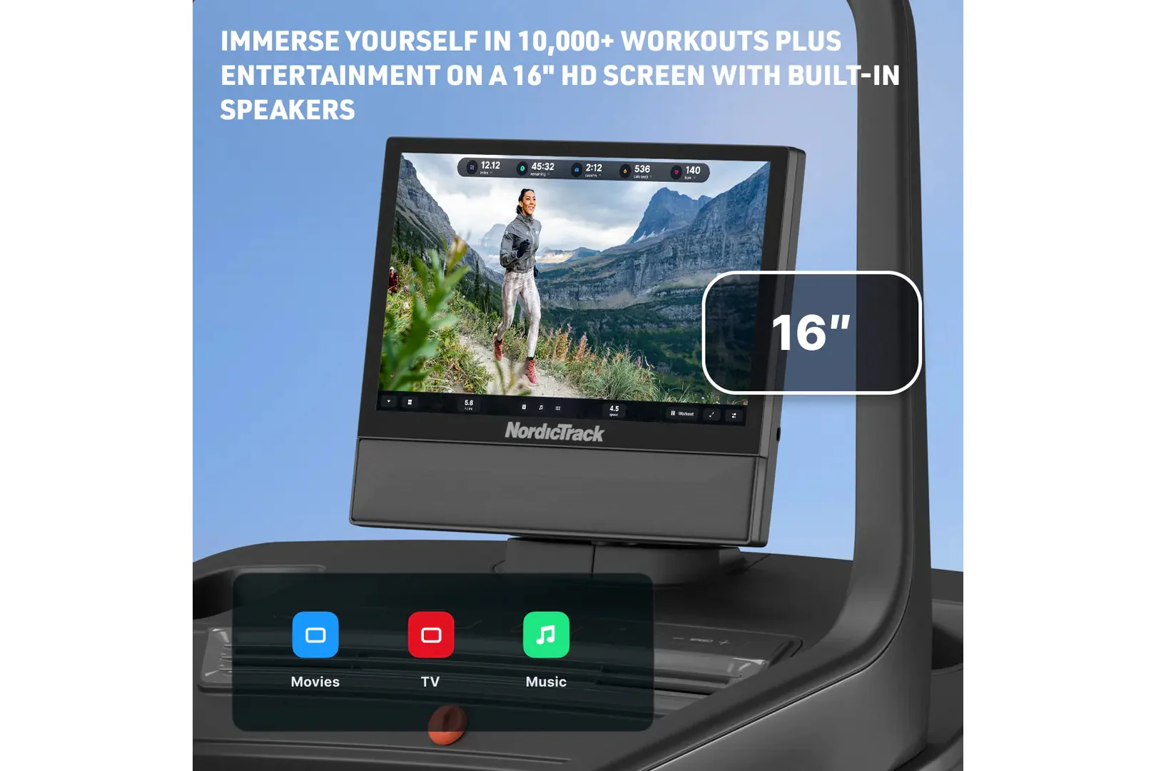 NordicTrack X16 Treadmill (🧨JULY 4th SALE) - Image 3