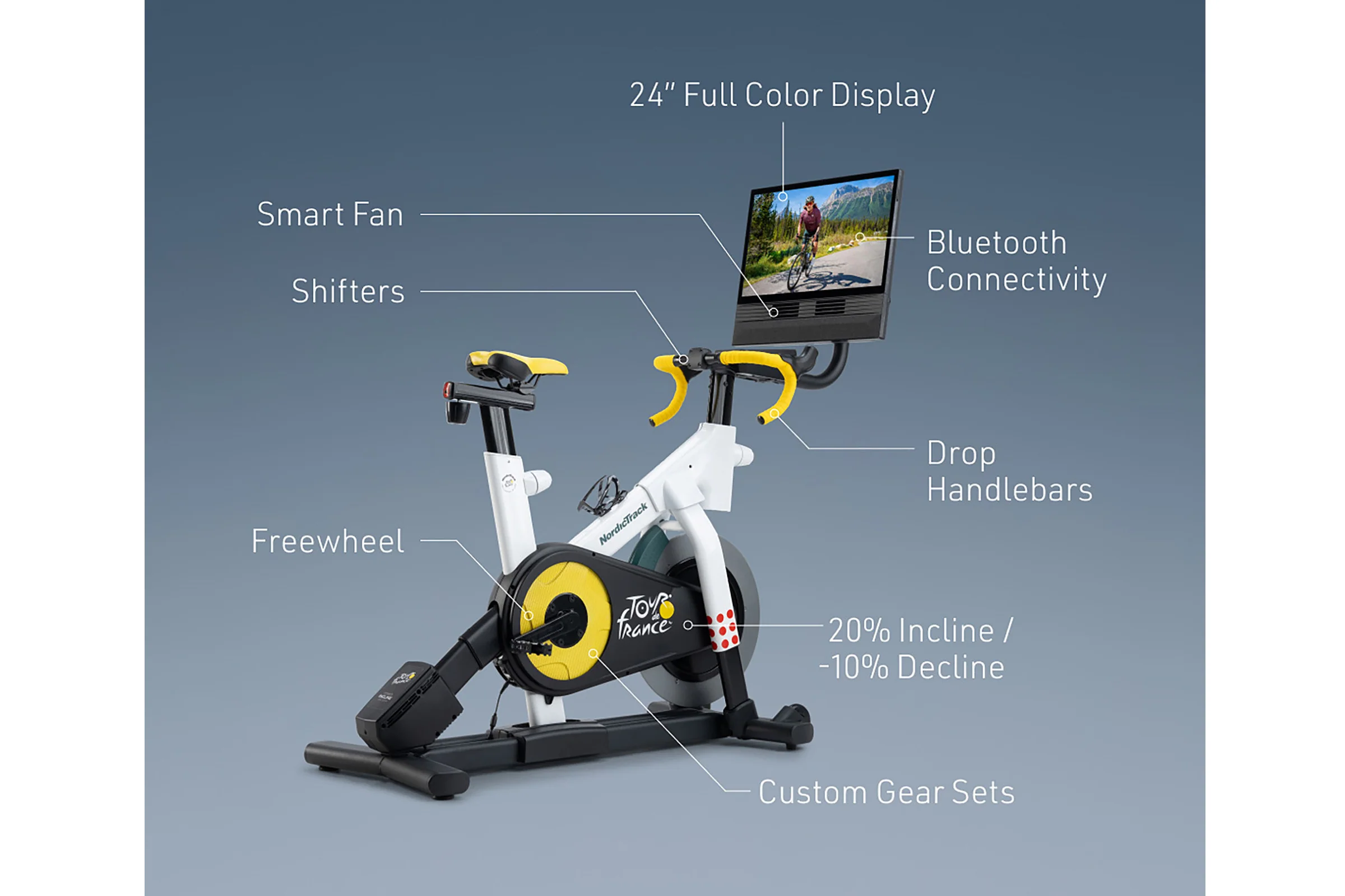Nordictrack Tour De France Indoor Bike (🧨JULY 4th SALE) - Image 8