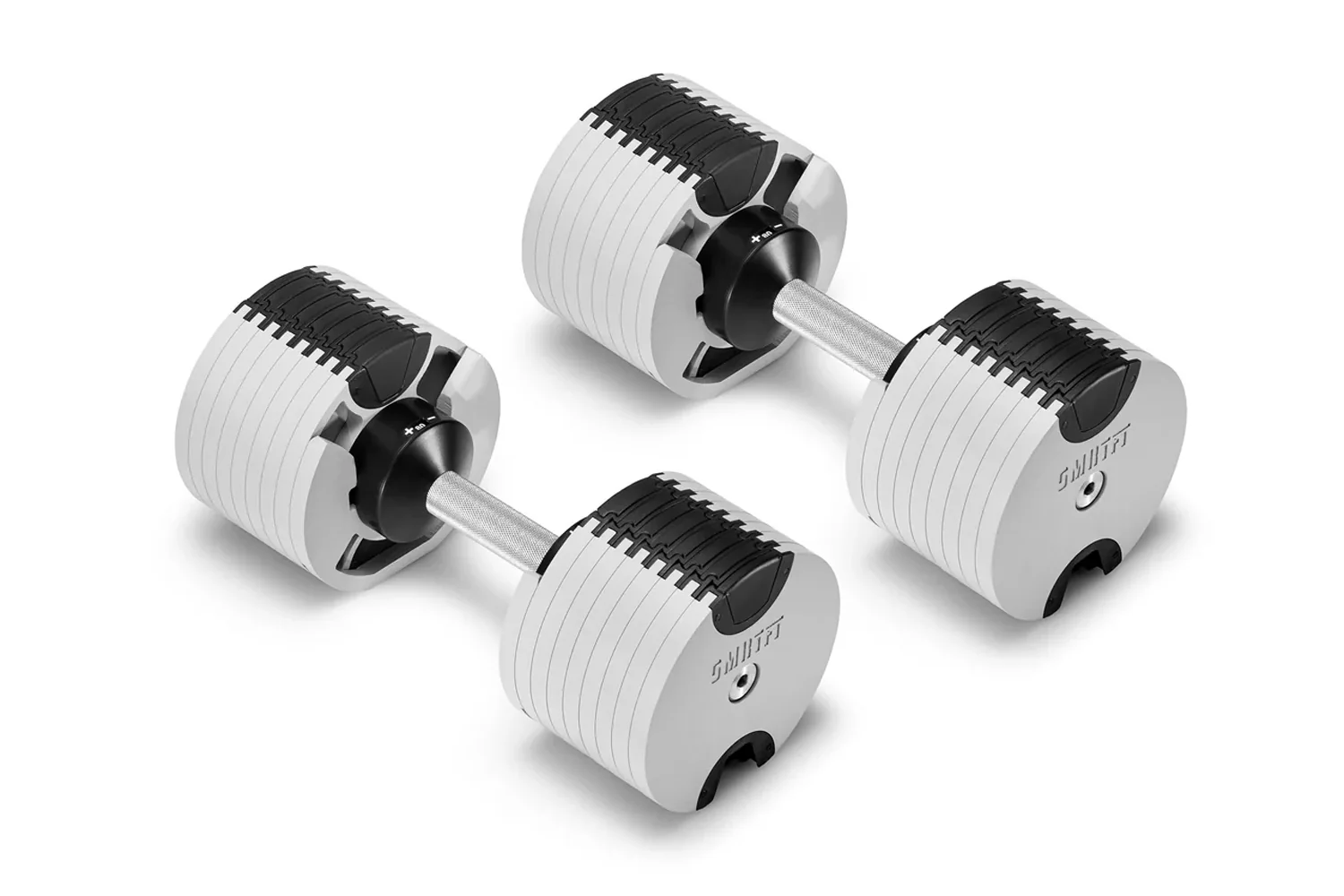 NÜOBELL 80lb Adjustable Dumbbells (Ash) - Image 3