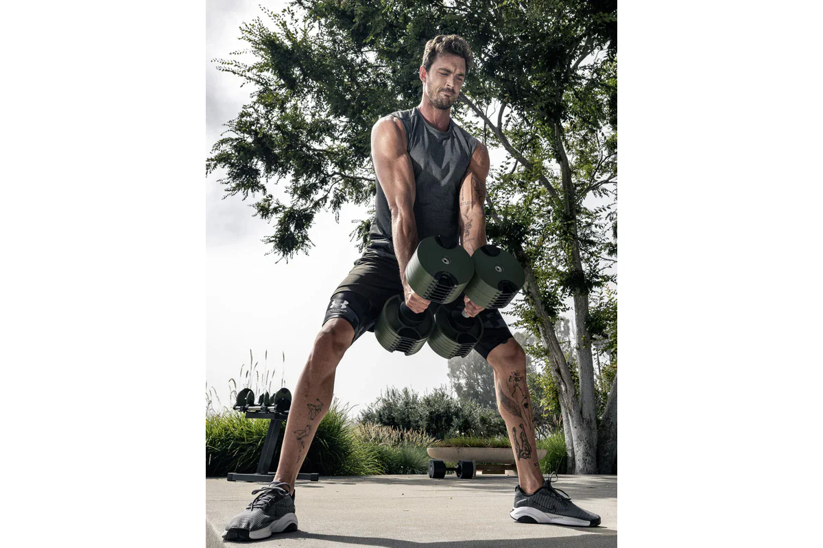NÜOBELL 80lb Adjustable Dumbbells (Tactical) - Image 13