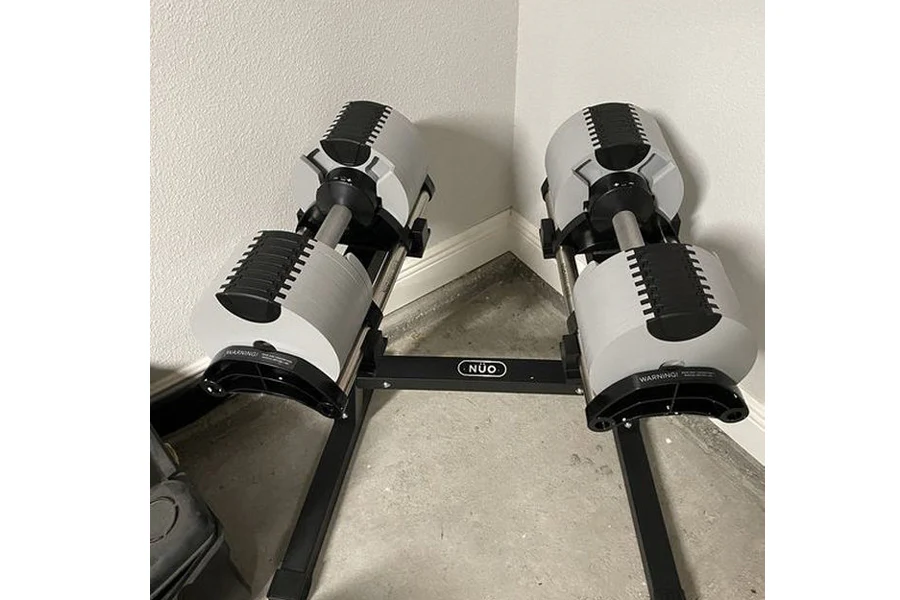 NĂOBELL Double-Legged Adjustable Dumbbell Stand - Image 10