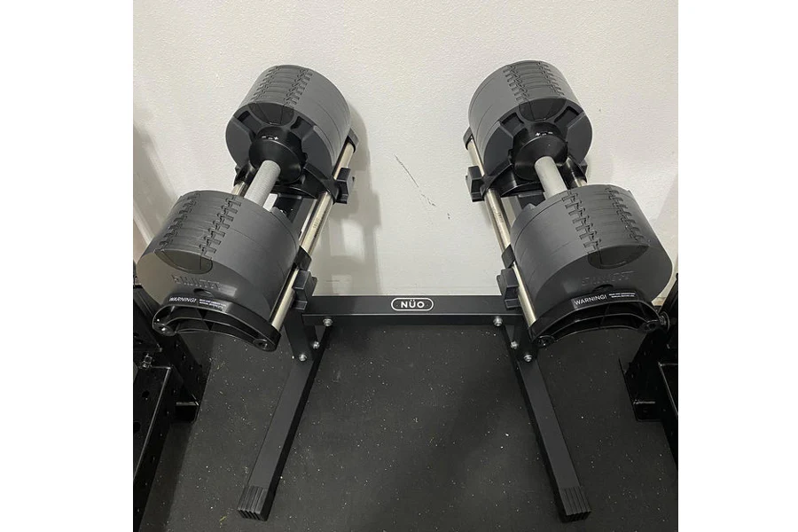 NĂOBELL Double-Legged Adjustable Dumbbell Stand - Image 14