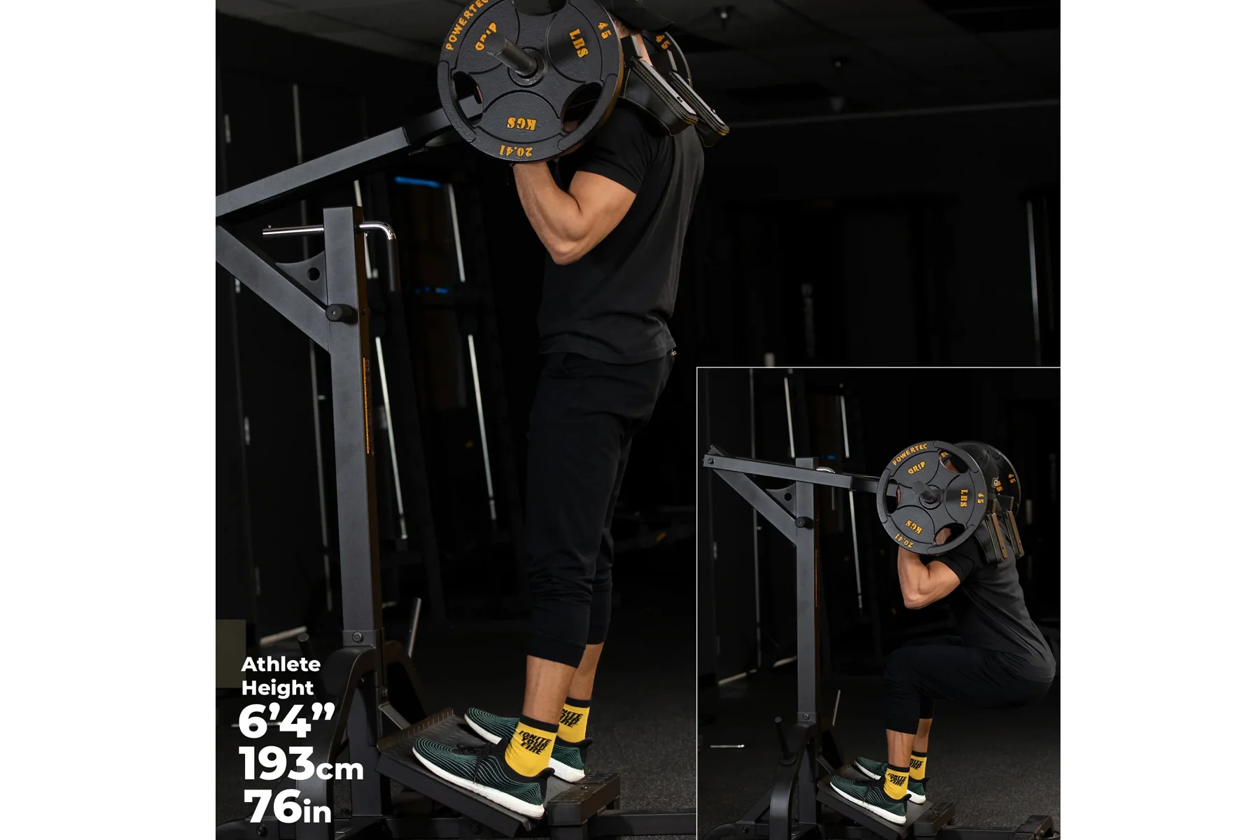 Powertec WorkBench LeverGym Squat/Calf Assist (🧨JULY 4th SALE - Extra 10%) - Image 4