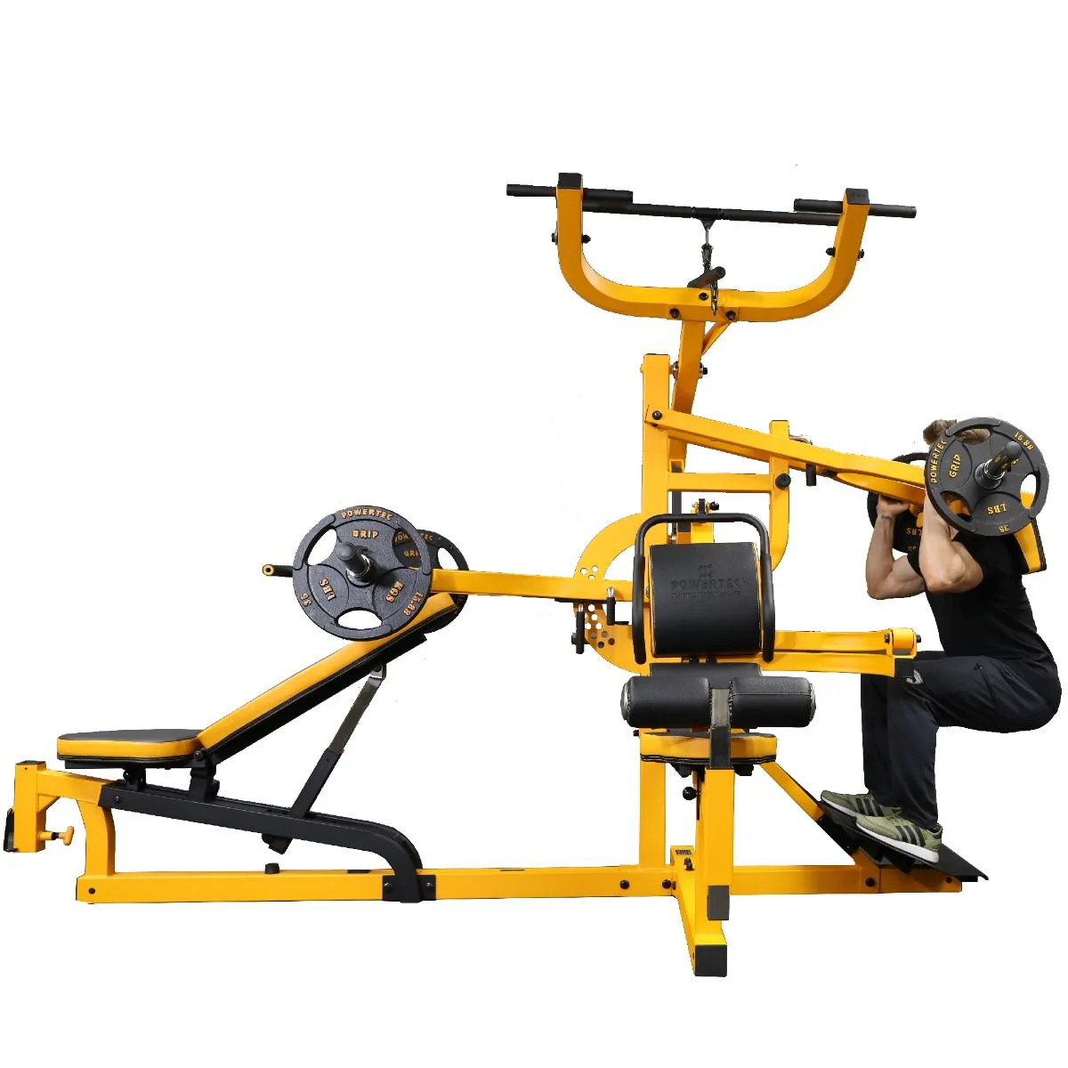 Powertec Workbench Multisystem Home Gym (Black) (🧨JULY 4th SALE - Extra 10%) - Image 8