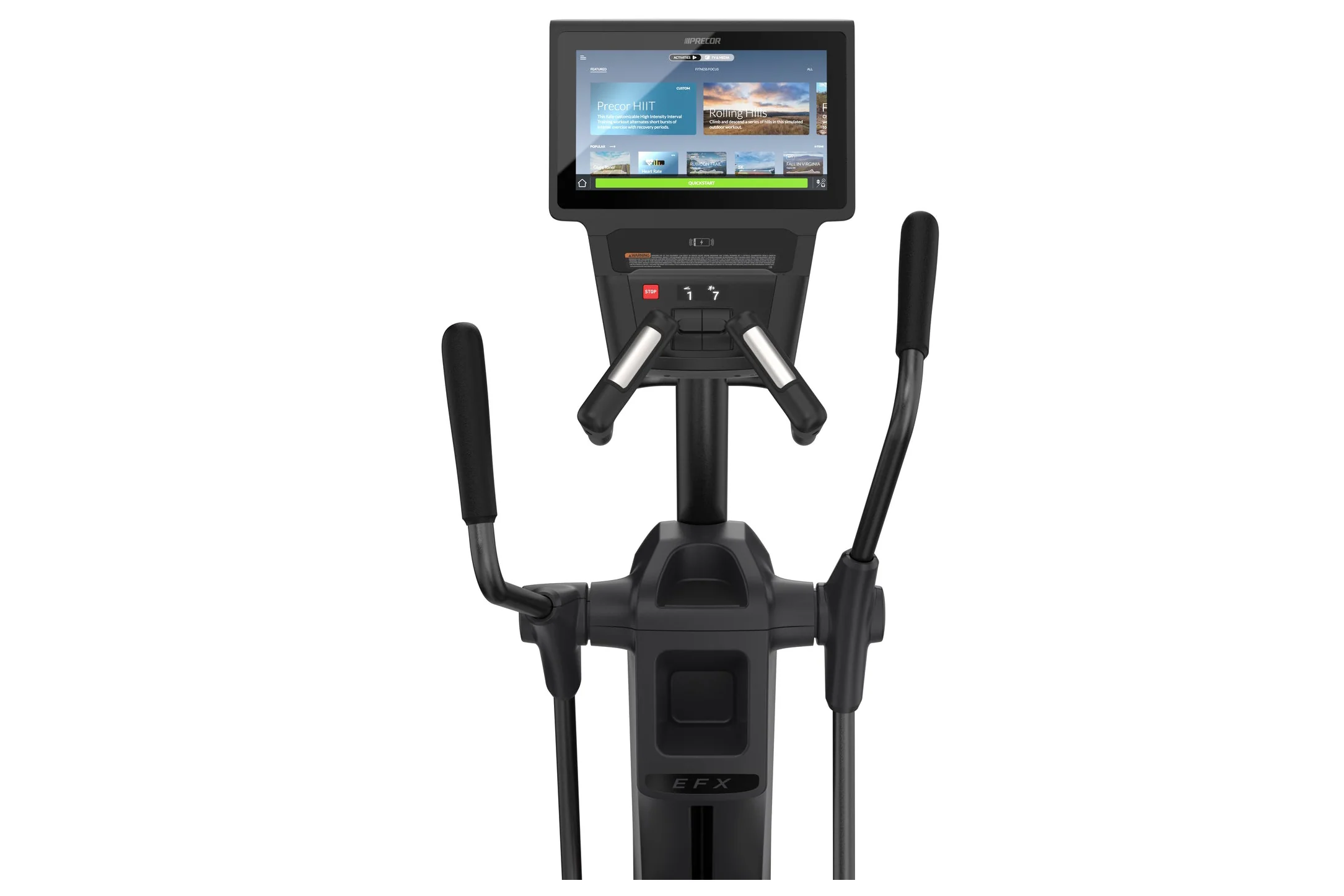 Precor EFX 585 Elliptical (P84 Console) - Image 4