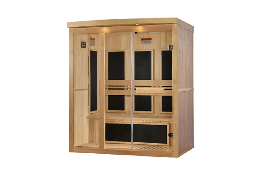 Pro 6 3-Person Near Zero EMF Far Infrared Sauna - Image 4