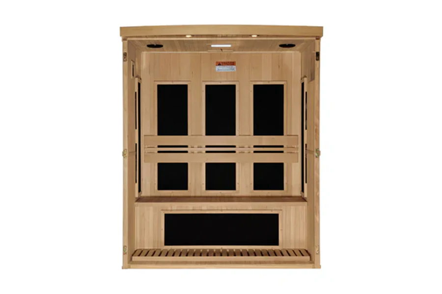 Pro 6 3-Person Near Zero EMF Far Infrared Sauna - Image 5