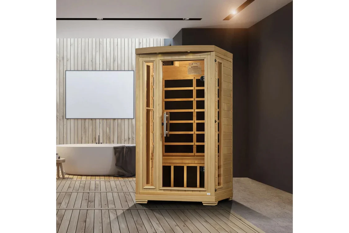 Pro 6 "Madison" 1-2 Person Near Zero EMF Far Infrared Sauna - Image 2