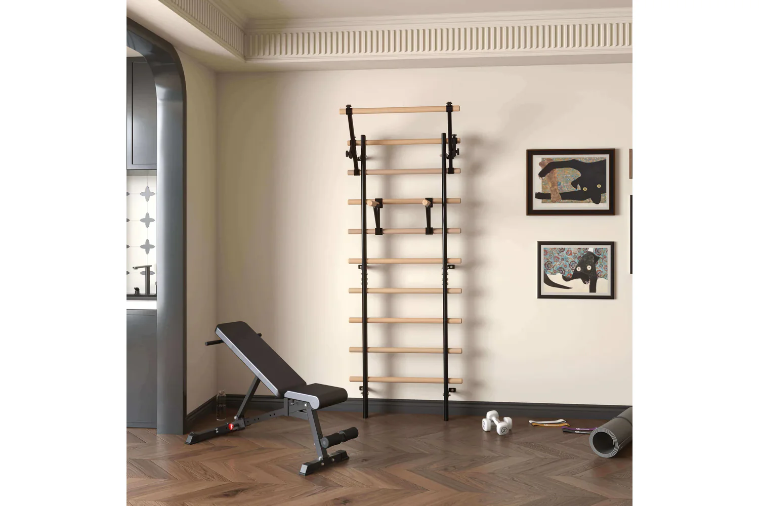 Warrior Swedish Stall Bars/Ladder - Image 33