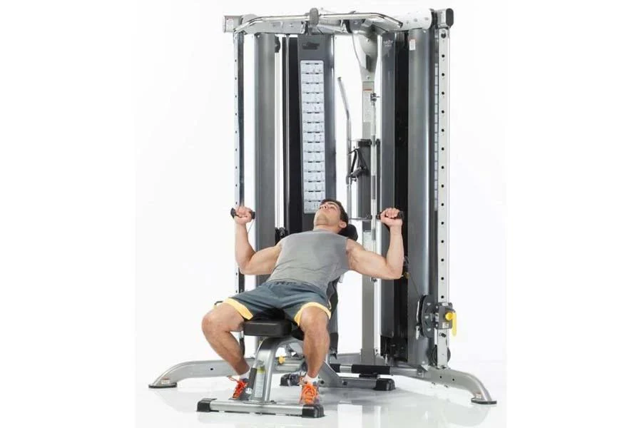 TuffStuff Evolution Corner Multi-Functional Trainer Home Gym System (CXT-200) - Image 4