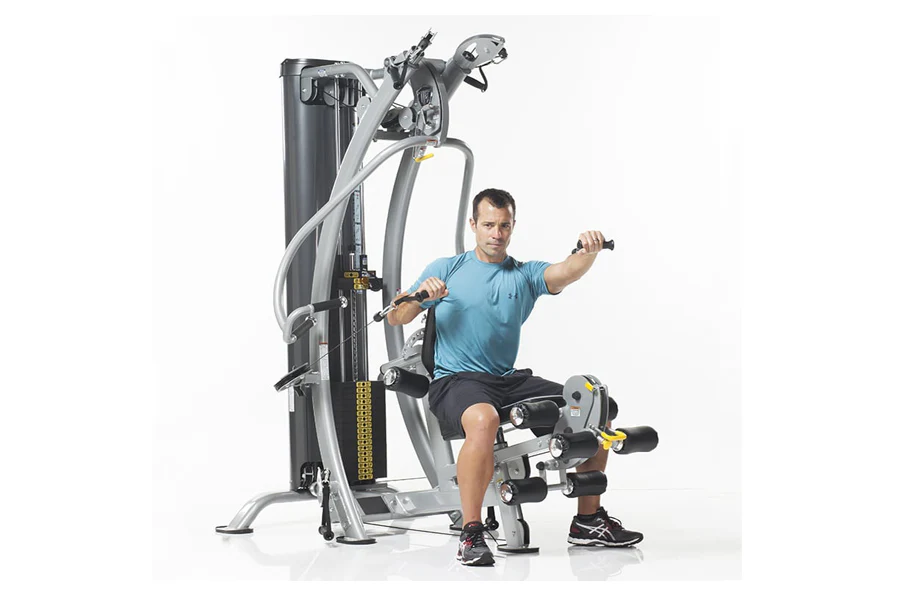 TuffStuff Hybrid Home Gym (SXT-550) with Leg Press (SXT-LP) - Image 2