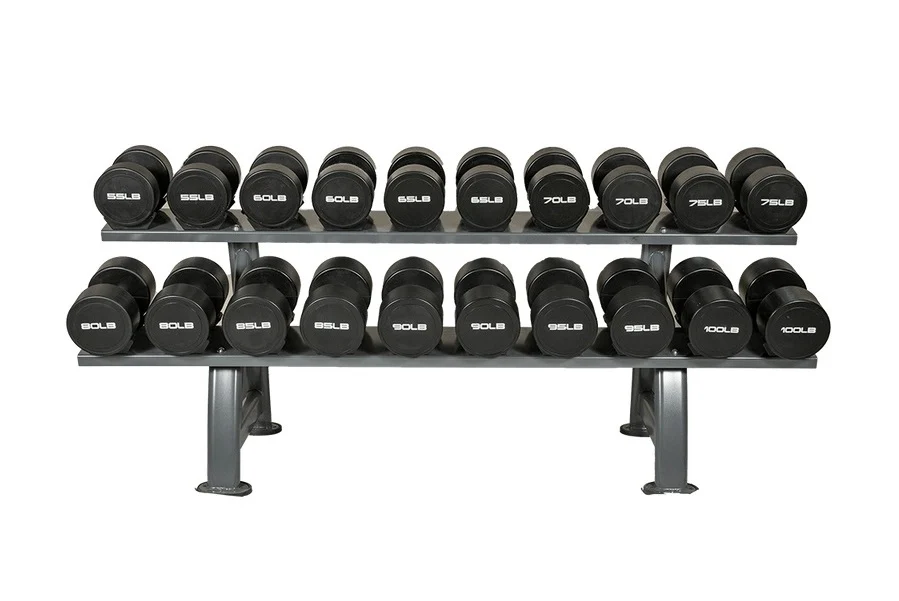 Warrior 2-Tier Pro Dumbbell Saddle Rack - Image 3