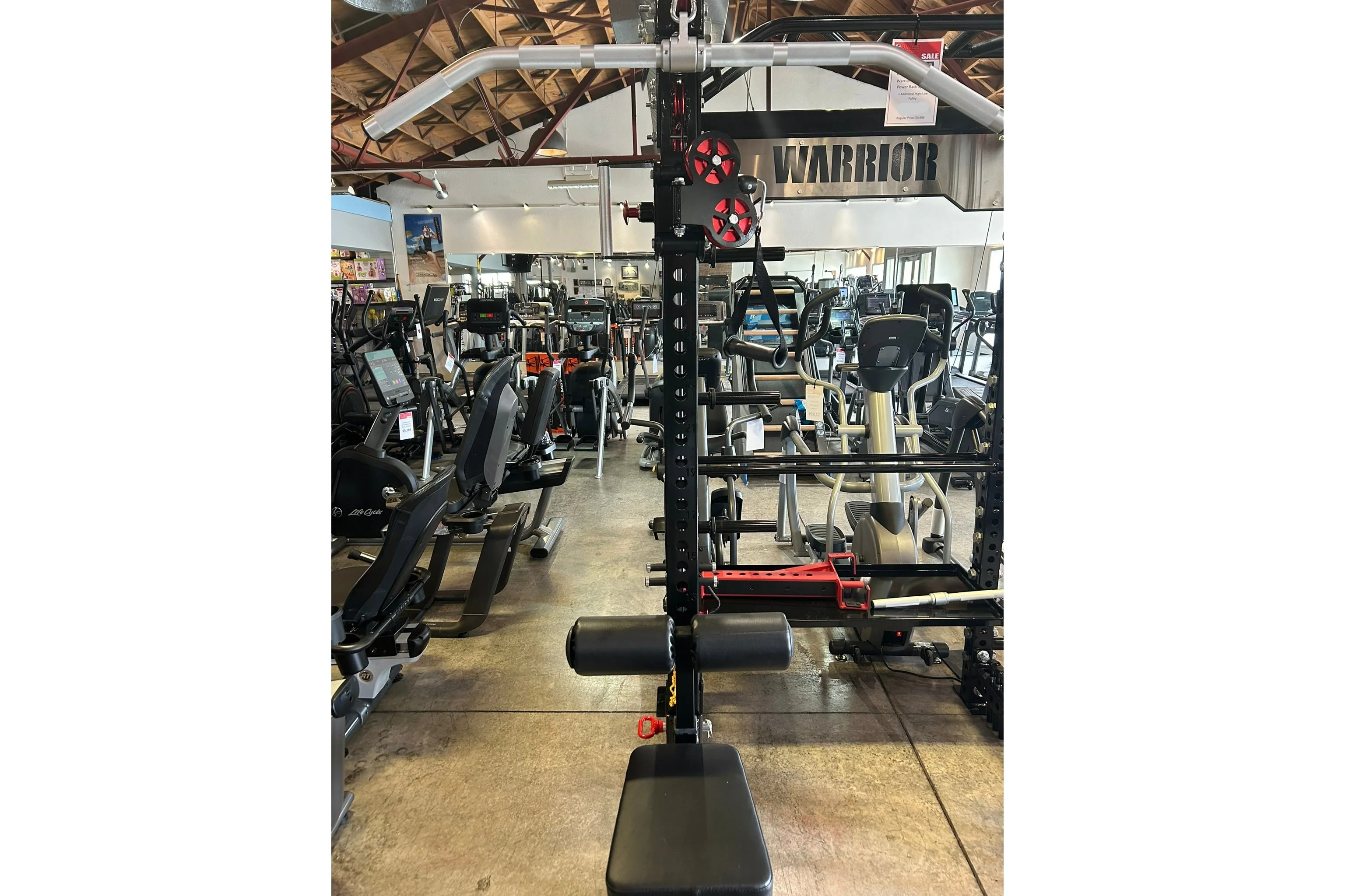 Warrior 3.0 Cable Crossover Pulley Power Rack Gym System w/ Lat Pulldown (🧨JULY 4th SALE) - Image 19