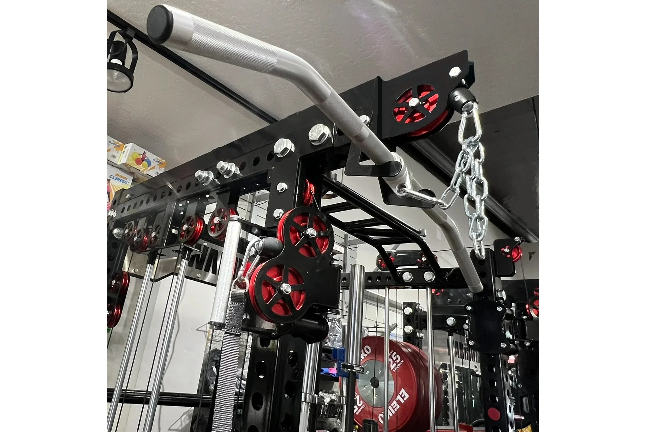 Warrior 3.0 Cable Crossover Pulley Power Rack Gym System w/ Lat Pulldown (🧨JULY 4th SALE) - Image 22