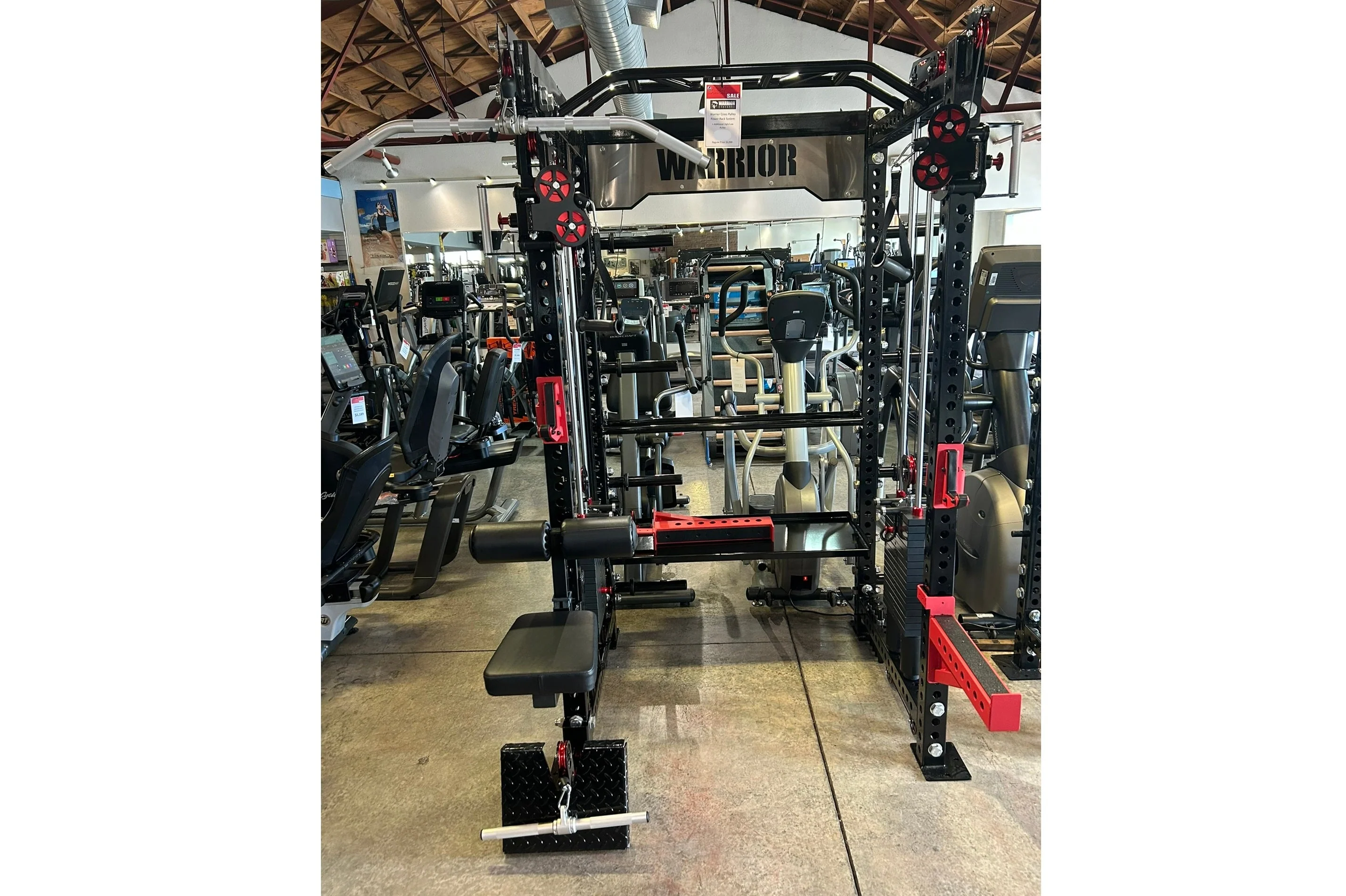 Warrior 3.5 Cable Crossover Pulley Power Rack Gym System (🧨JULY 4th SALE) - Image 12