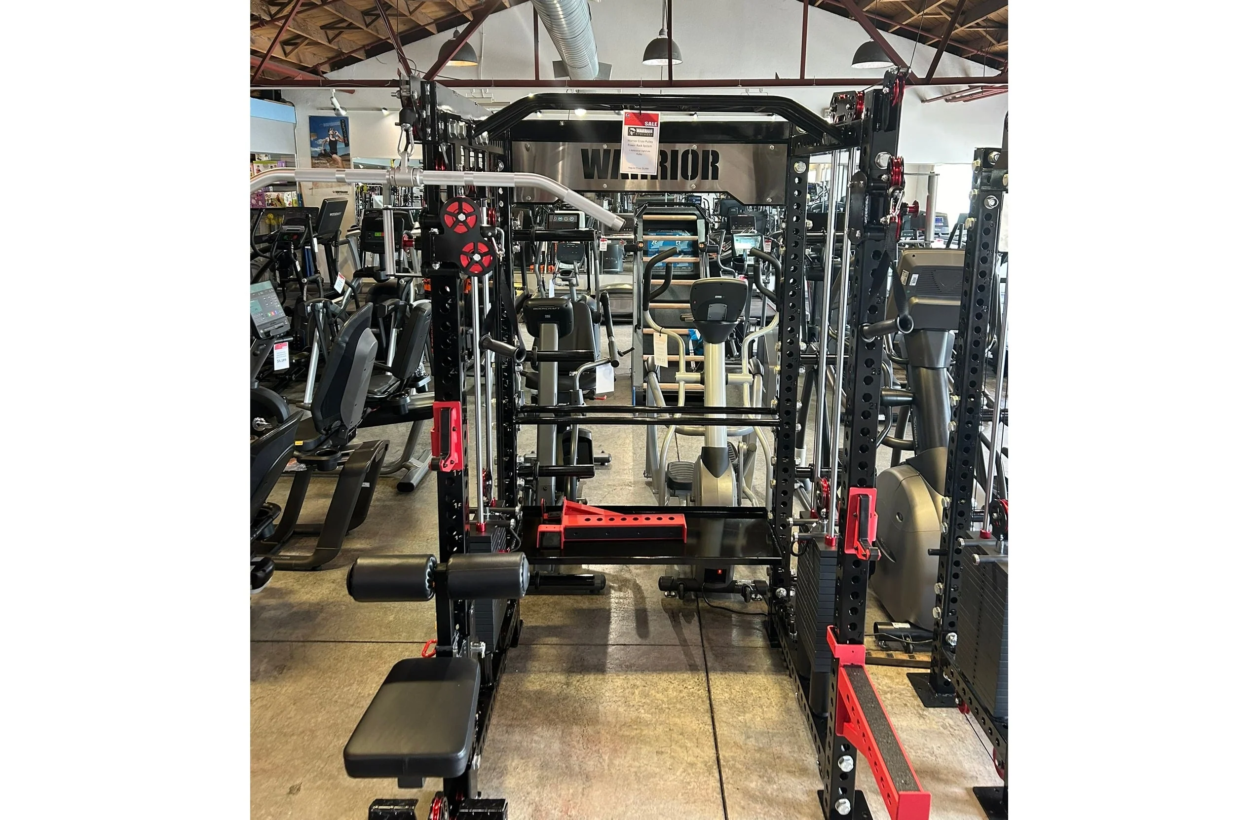 Warrior 3.5 Cable Crossover Pulley Power Rack Gym System (🧨JULY 4th SALE) - Image 14