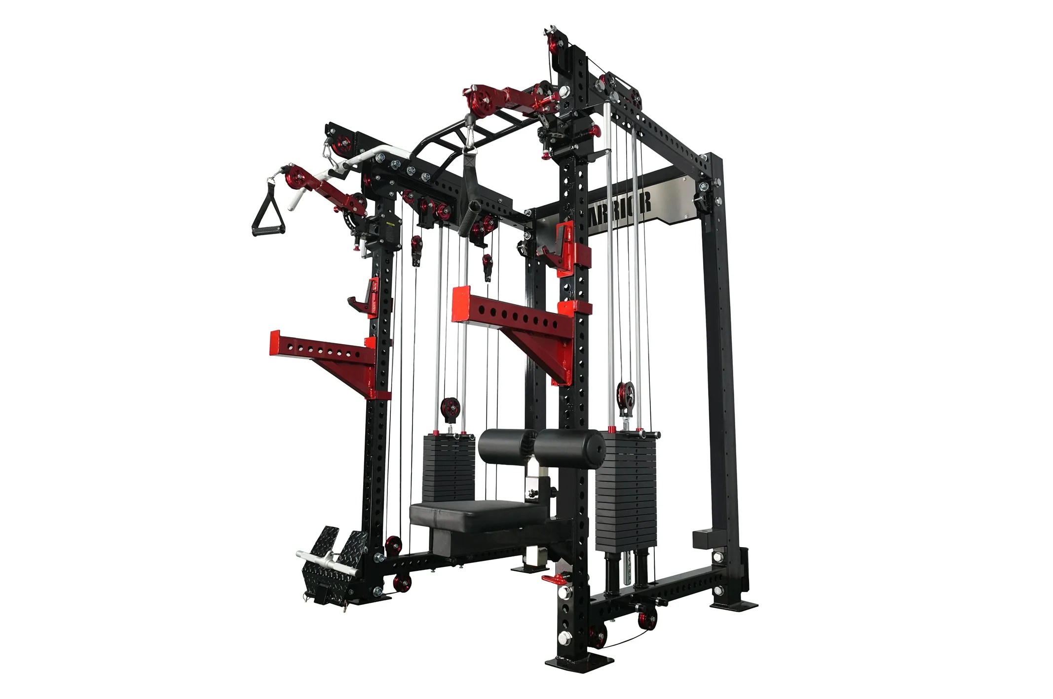 Warrior 3.5 Cable Crossover Pulley Power Rack Gym System (🧨JULY 4th SALE) - Image 2