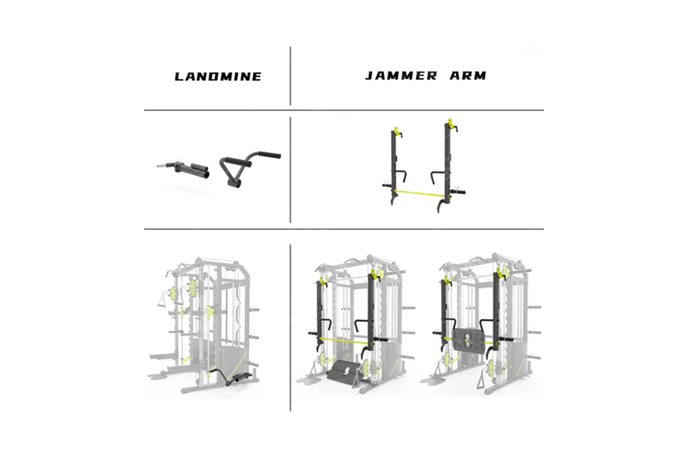 Warrior 701 All-in-One Power Rack Functional Trainer Cable Crossover Home Gym w/ Smith Cage (🧨JULY 4th SALE) - Image 17