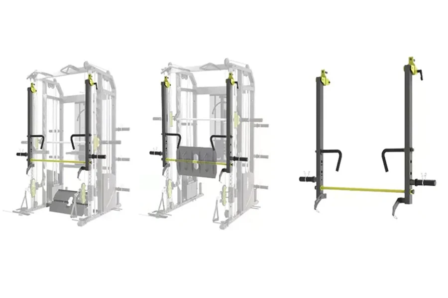 Warrior 701 All-in-One Power Rack Functional Trainer Cable Crossover Home Gym w/ Smith Cage (🧨JULY 4th SALE) - Image 18