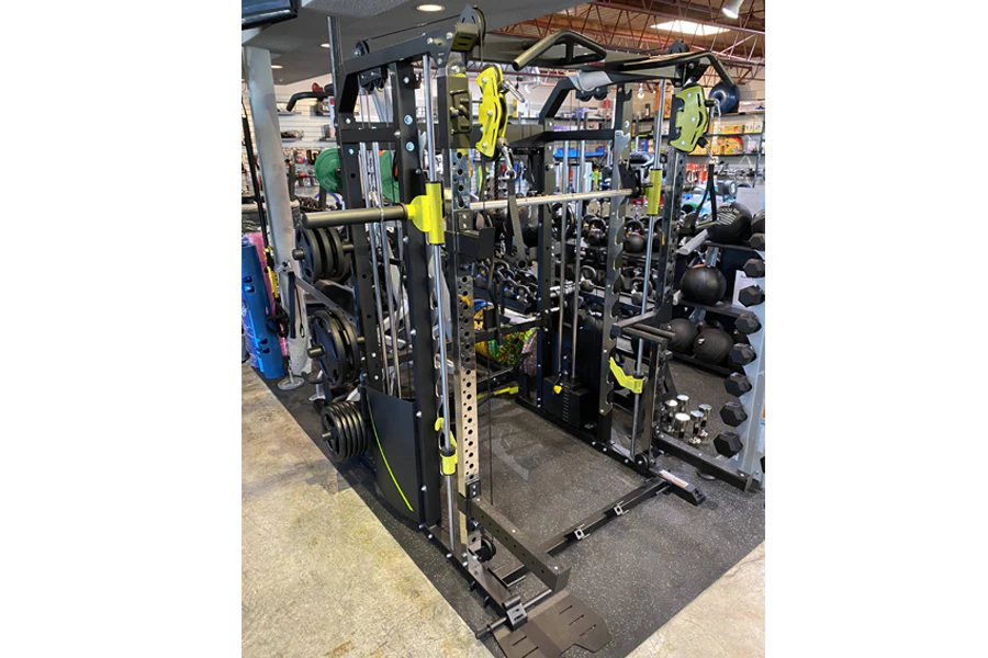Warrior 701 All-in-One Power Rack Functional Trainer Cable Crossover Home Gym w/ Smith Cage (🧨JULY 4th SALE) - Image 21