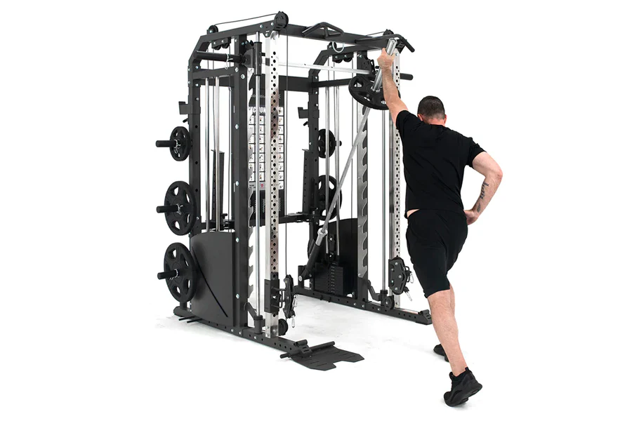 Warrior 701 All-in-One Power Rack Functional Trainer Cable Crossover Home Gym w/ Smith Cage (🧨JULY 4th SALE) - Image 5