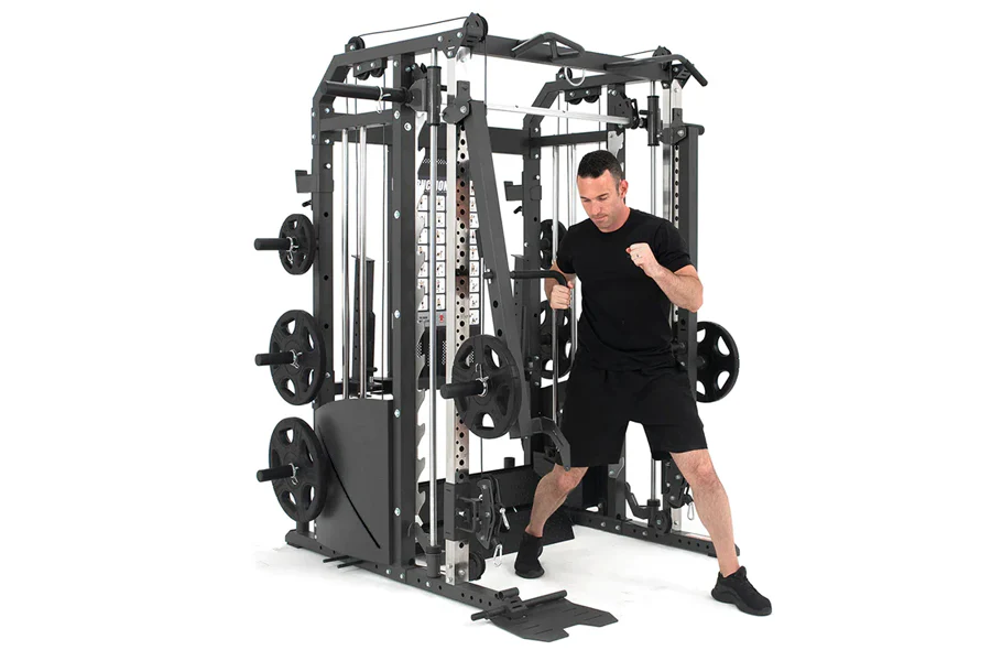Warrior 701 All-in-One Power Rack Functional Trainer Cable Crossover Home Gym w/ Smith Cage (🧨JULY 4th SALE) - Image 6