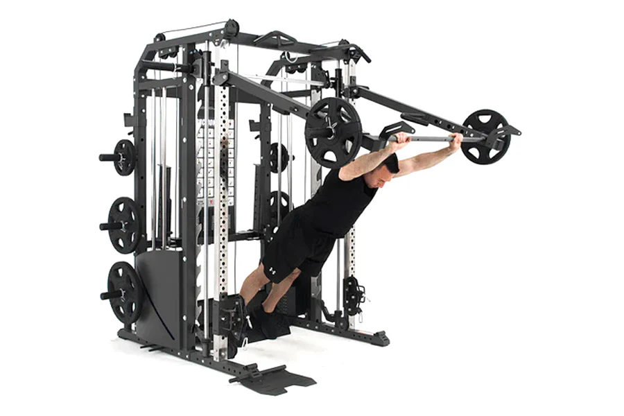Warrior 701 All-in-One Power Rack Functional Trainer Cable Crossover Home Gym w/ Smith Cage (🧨JULY 4th SALE) - Image 8