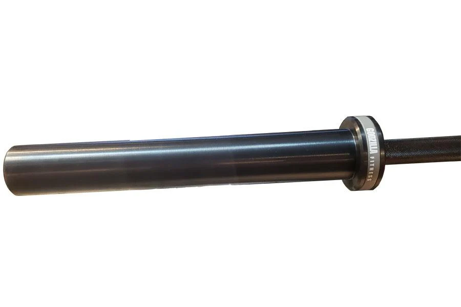 Warrior 8-Bearing Cerakote Olympic Barbell (All Black) - Image 3