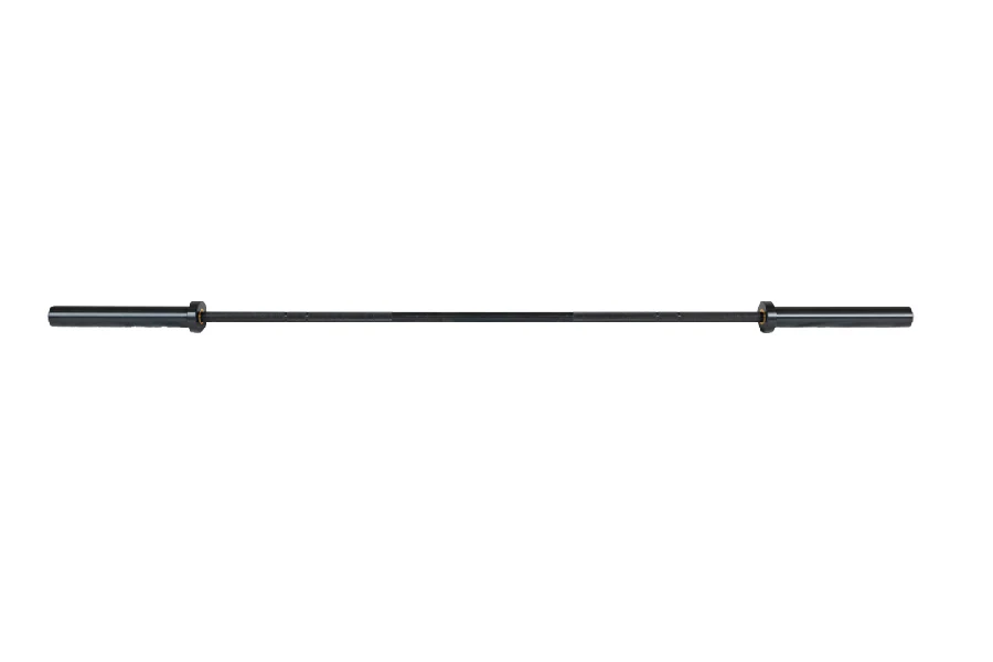 Warrior 8-Bearing Cerakote Olympic Barbell (All Black) - Image 4
